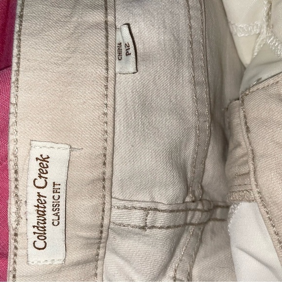 Coldwater Creek Women's Beige Straight-Leg Jeans - Picture 10 of 11